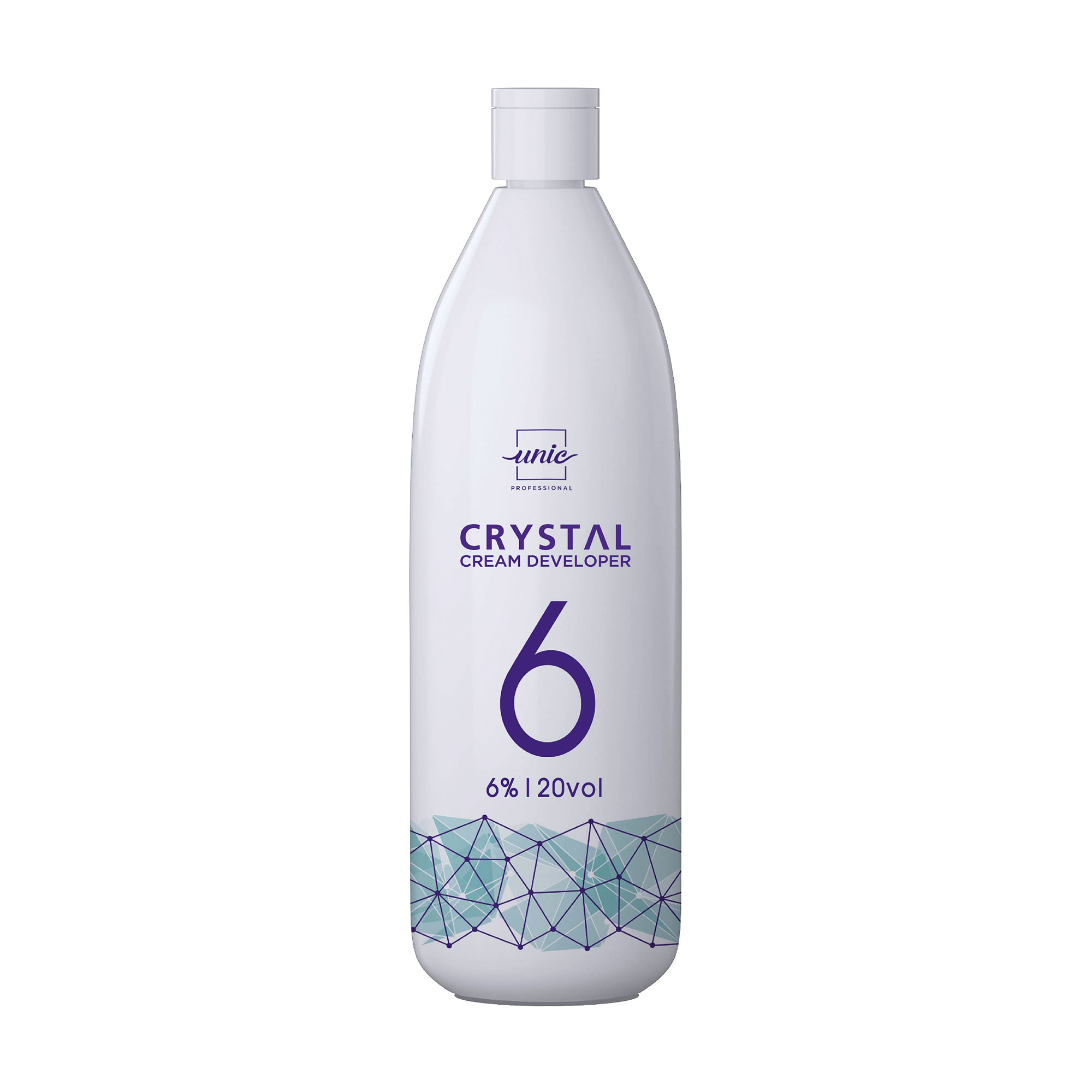 Крем-оксигент для волосся Unic Crystal Cream Developer 20 vol 6%, 1 л